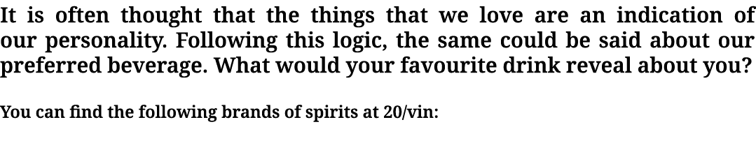 It is often thought that the things that we love are an indication of our personality  Following this logic, the same   
