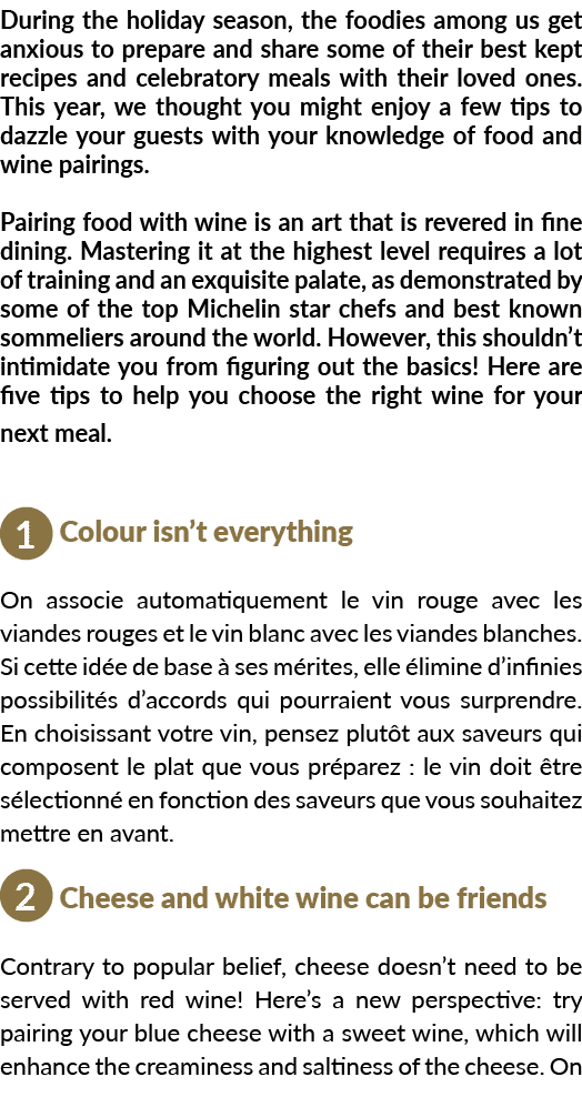 During the holiday season, the foodies among us get anxious to prepare and share some of their best kept recipes and    