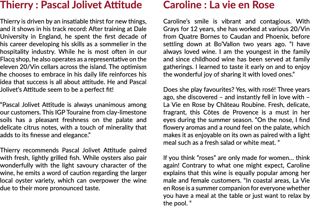 Thierry : Pascal Jolivet Attitude  Thierry is driven by an insatiable thirst for new things, and it shows in his trac   