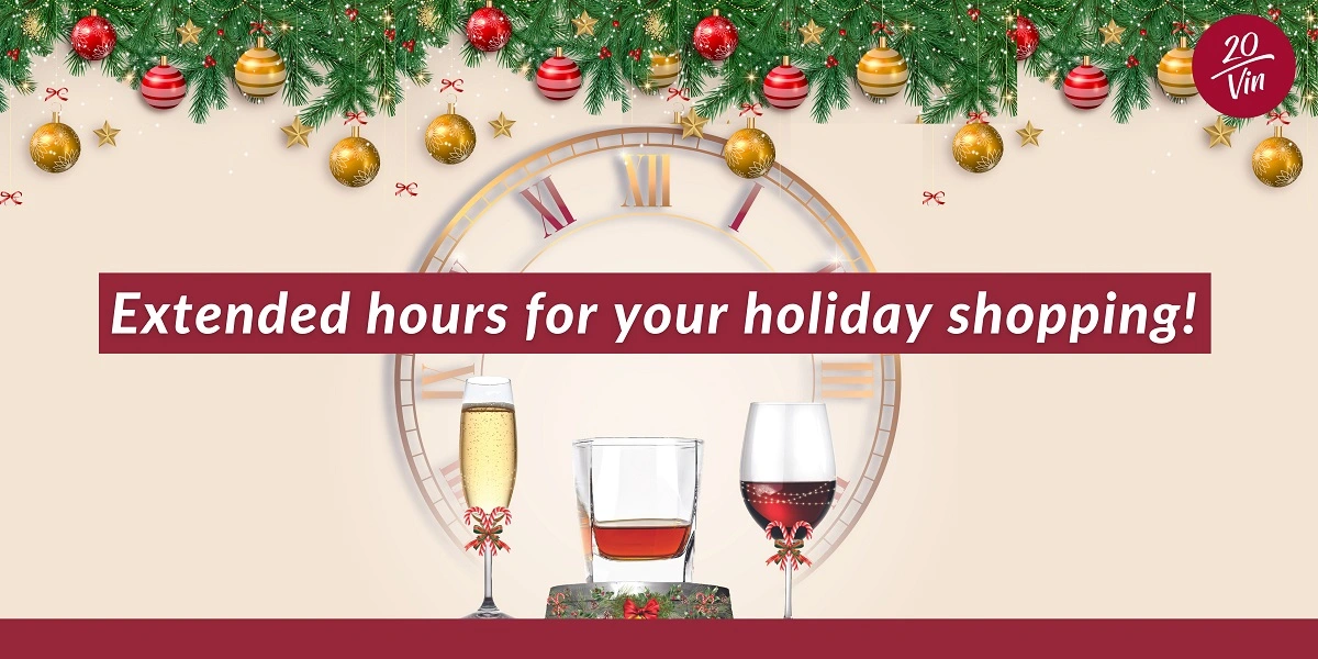 20/Vin Extended Opening Hours 2023 20/Vin Mauritius