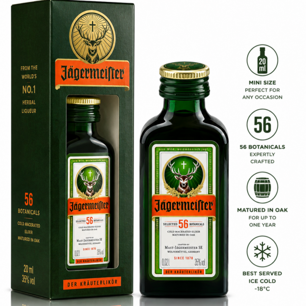 JAGERMEISTER MINI 20ML