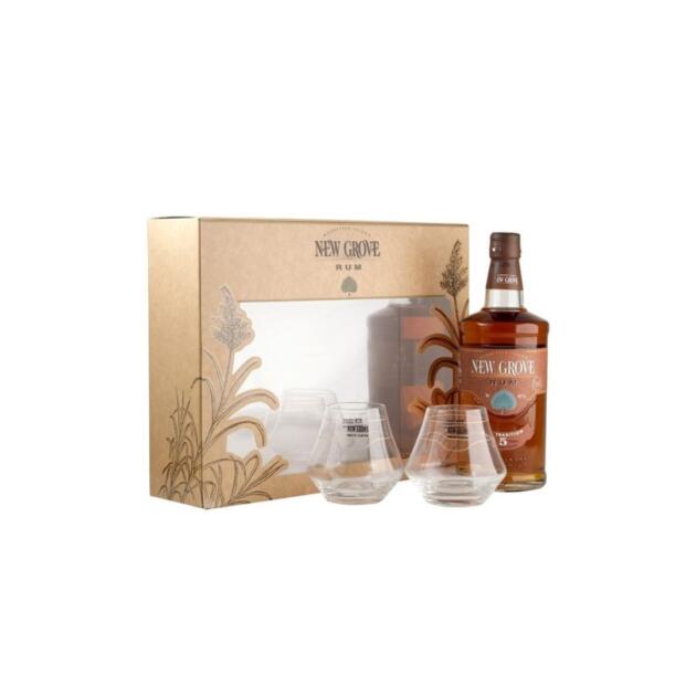New Grove Gift Pack 5ans + 2 Verres