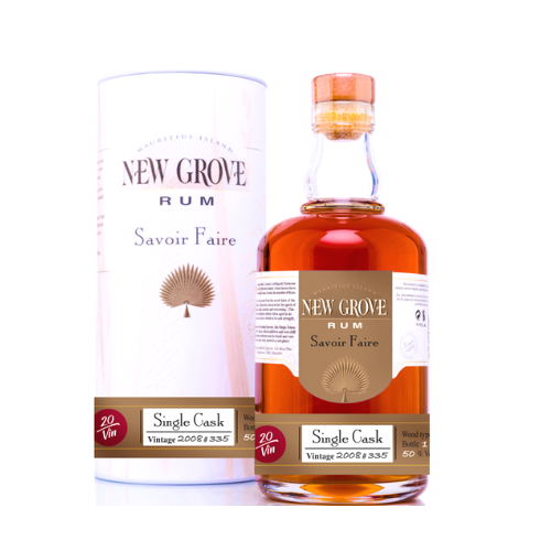 NEW GROVE SINGLE CASK 20/VIN VINTAGE 2008 SELECTION - 700ML 50%
